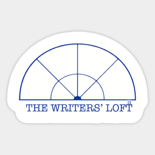 Writers Loft Logo Sticker